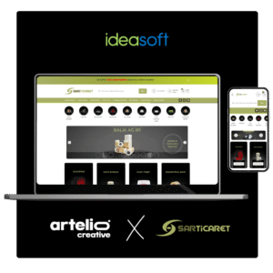 IdeaSoft tema tasarımı örneği: Sar Ticaret