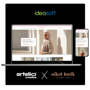IdeaSoft tema tasarımı örneği: Nikol Butik