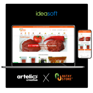 IdeaSoft tema tasarımı örneği: Hatay Store
