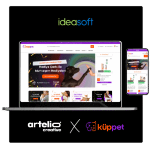 IdeaSoft tema tasarımı örneği: Küpet