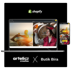 Shopify tema tasarımı örneği: Butik Bira
