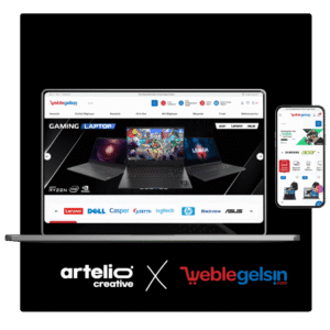 Ticimax tema tasarımı örneği: Weblegelsin