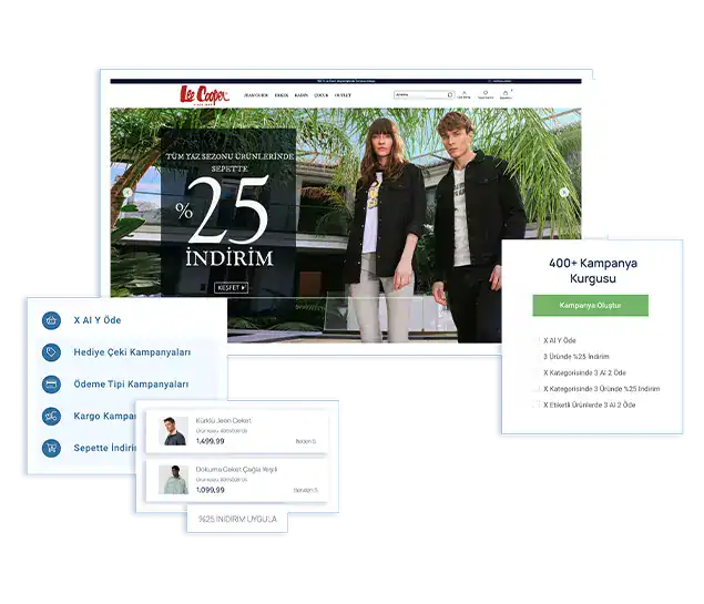 Ticimax kampanya ve vitrin kurgusu